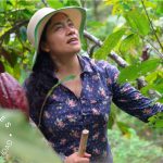 La colombiana Liliana Jiménez Molina, productora de cacao y defensora de los derechos de las mujeres del campo